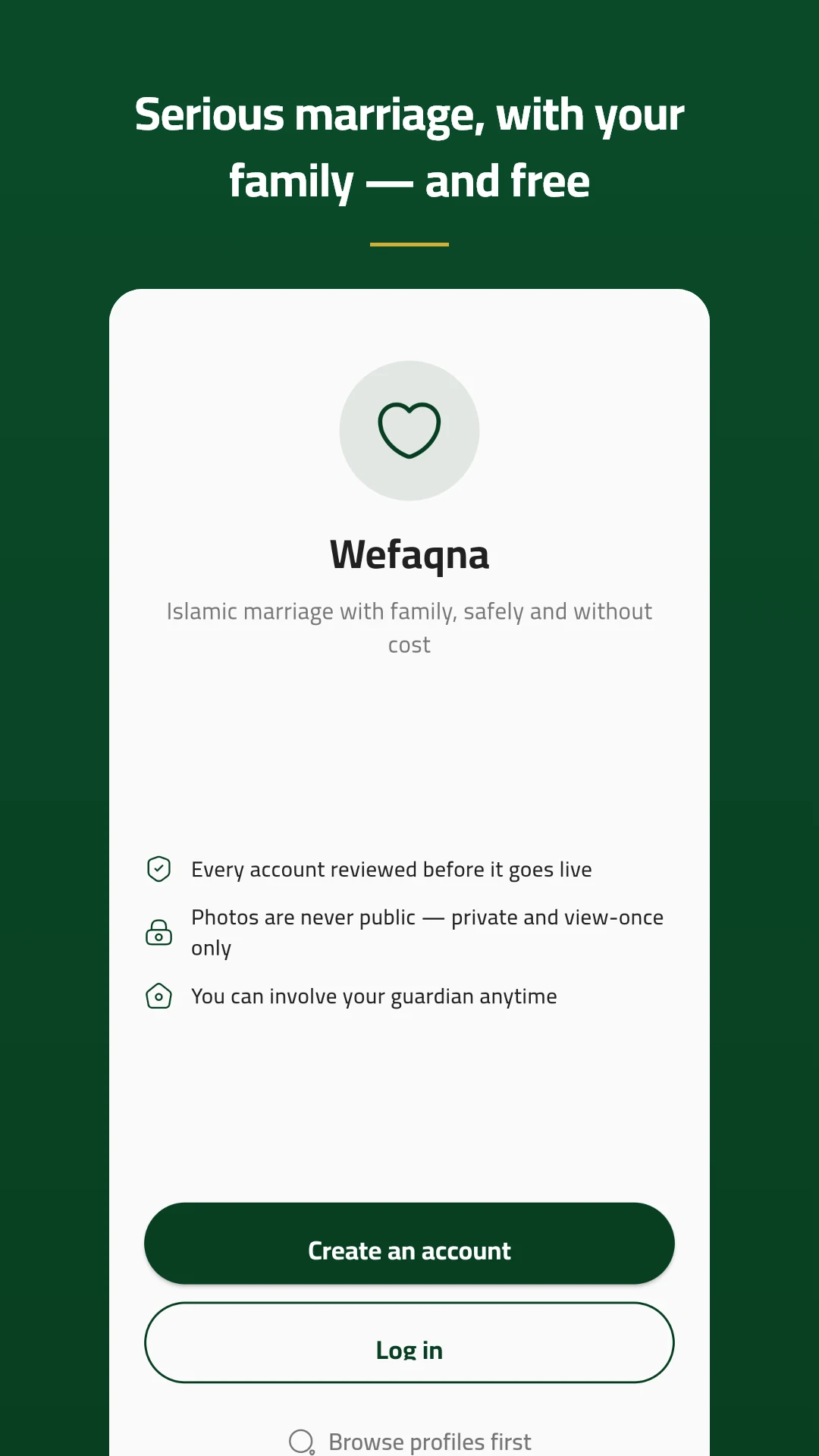 Wefaqna: Muslim Marriage screenshot